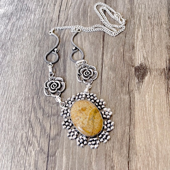 Artisan Jewelry - Picture Jasper Necklace